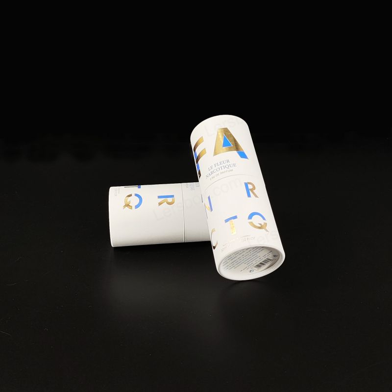 Scatole a tubo di carta pieghevole per archiviazione efficiente ed eleganti opzioni di imballaggio del prodotto HT003