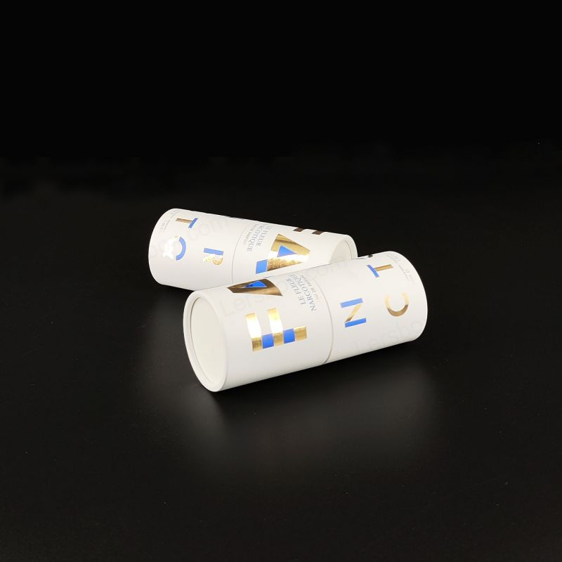 Scatole a tubo di carta pieghevole per archiviazione efficiente ed eleganti opzioni di imballaggio del prodotto HT003