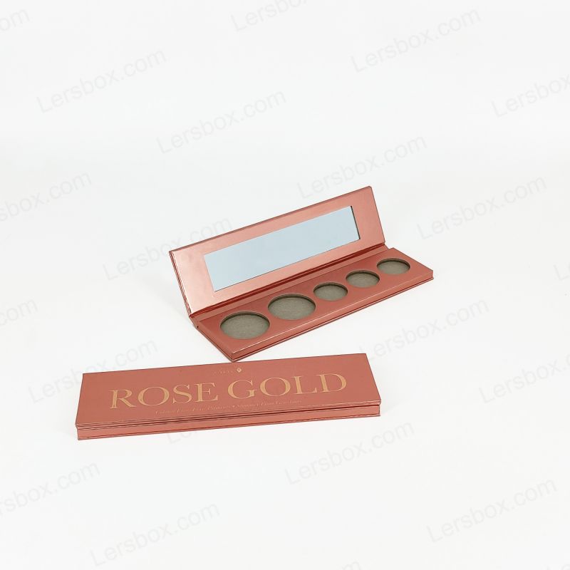 Palette di ombretto magnetico personalizzabile Maggioe per gli occhi di alta qualità con tono della pelle scuro PS Specchio pigmenti Vuoto Bellezza di bellezza Palette 004
