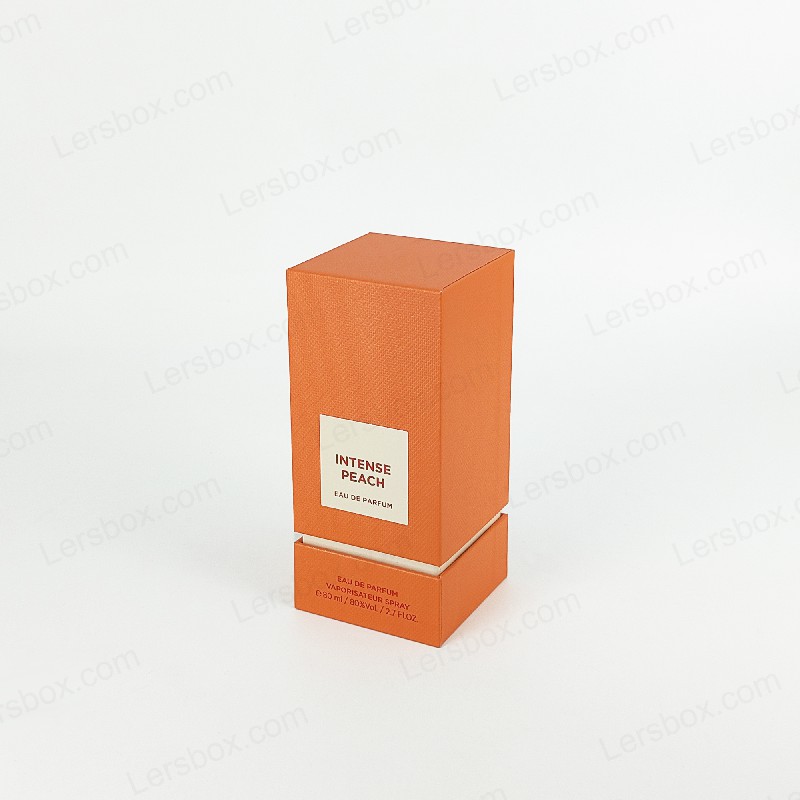 Box per profumi artigianali con logo in foglio d'oro e vassoio EVA per protezione da fragranza HP008