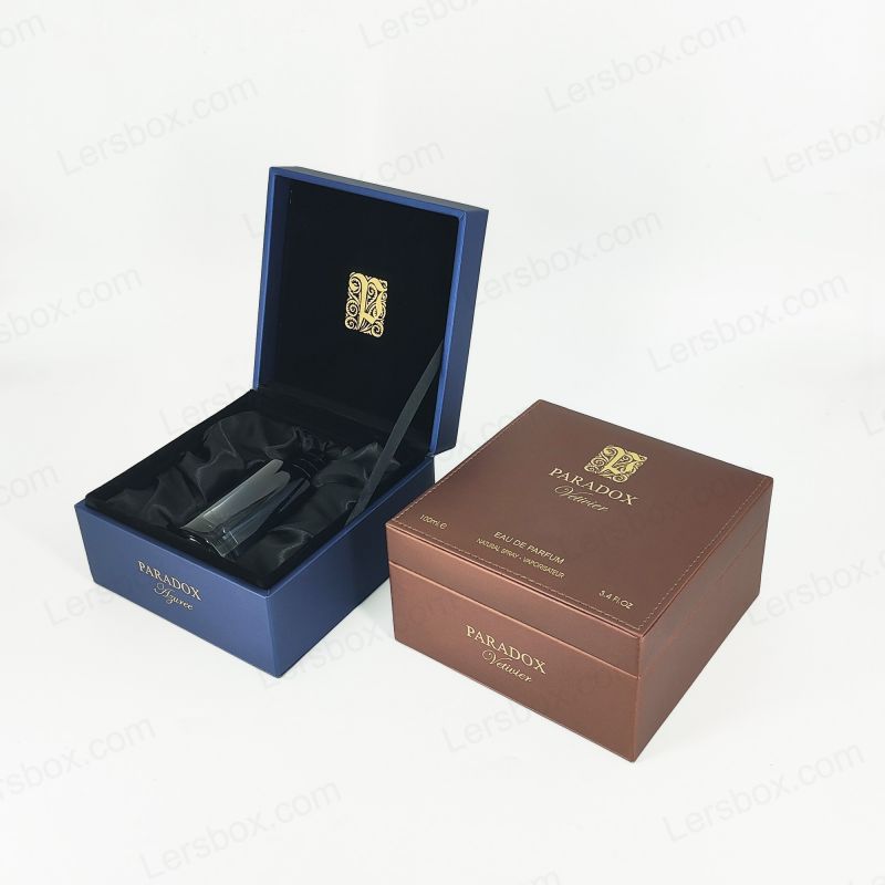 Scatole in pelle PU resistenti ed eleganti con design personalizzati per la vendita al dettaglio, i regali e le esigenze di archiviazione PU002