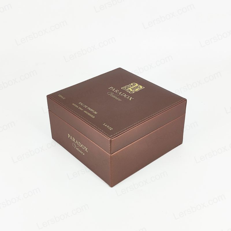 Scatole in pelle PU resistenti ed eleganti con design personalizzati per la vendita al dettaglio, i regali e le esigenze di archiviazione PU002
