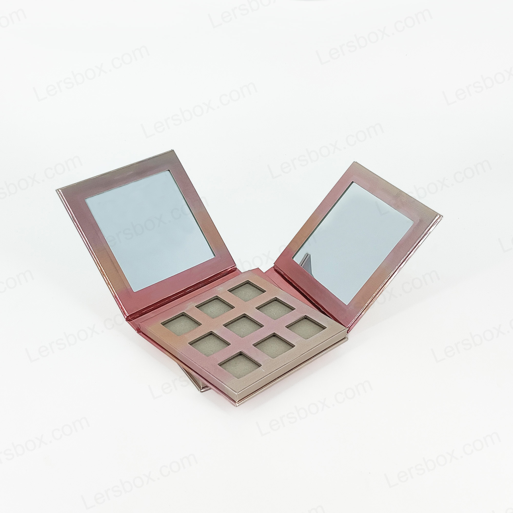 Cosmetici logo personalizzati con contorno rosa rosa blush in polvere vegan trucco vegano maquillaje blush tavolozza blush tavolozza 003