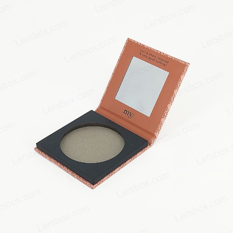 Logo personalizzato Paletta con contorno di copertura completa con copertura completa palette cosmetica per trucco bronzer 002