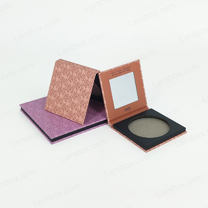 Logo personalizzato Paletta con contorno di copertura completa con copertura completa palette cosmetica per trucco bronzer 002