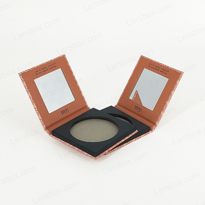 Logo personalizzato Paletta con contorno di copertura completa con copertura completa palette cosmetica per trucco bronzer 002
