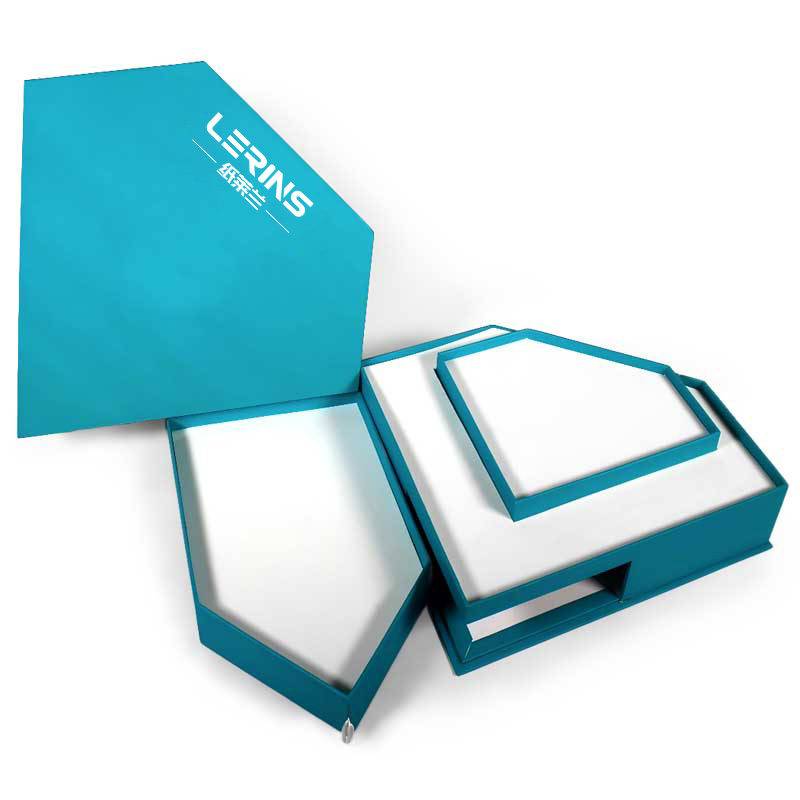 Box cosmetica a forma di diamante a forma di cassetto